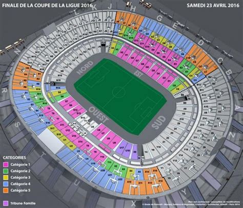 evenement stade de france plan